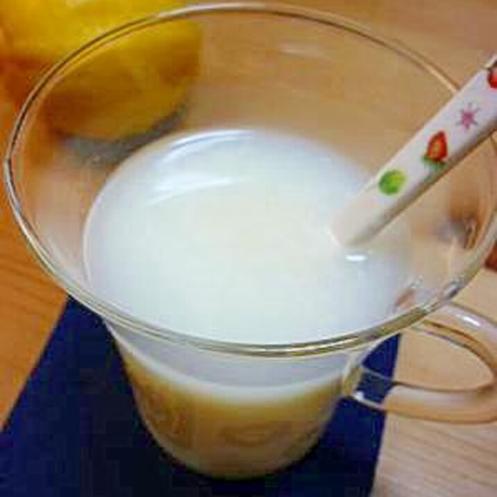 【麹を使って】乳酸菌飲料みたい!?　レモン甘酒